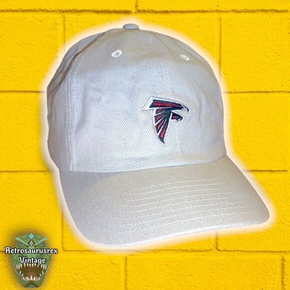 NFL Other - Vintage 00’s Atlanta Falcons NFL Khaki Denim Embroidered Fundamental Hat, One Si